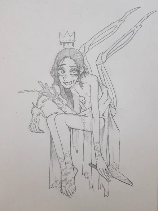 오늘 그림 셋 장
Today. Drawing. Three. 