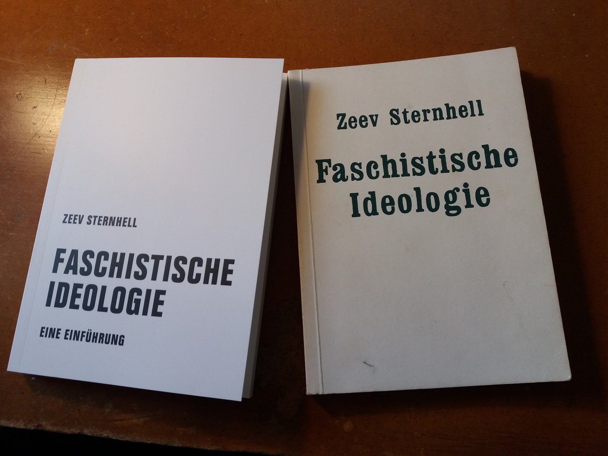 verbrecherei's tweet photo. "Ein wichtiges, erhellendes Buch" - mit diesen Worten empfiehlt der Historiker #VolkerWeiss bei Facebook die Neuausgabe des Textes "Faschistische Ideologie" von #ZeevSternhell.
Und wer, wenn nicht Weiss, könnte es besser beurteilen!
Danke!

https://t.co/wZXJsFDImK https://t.co/3NyJYSyw11