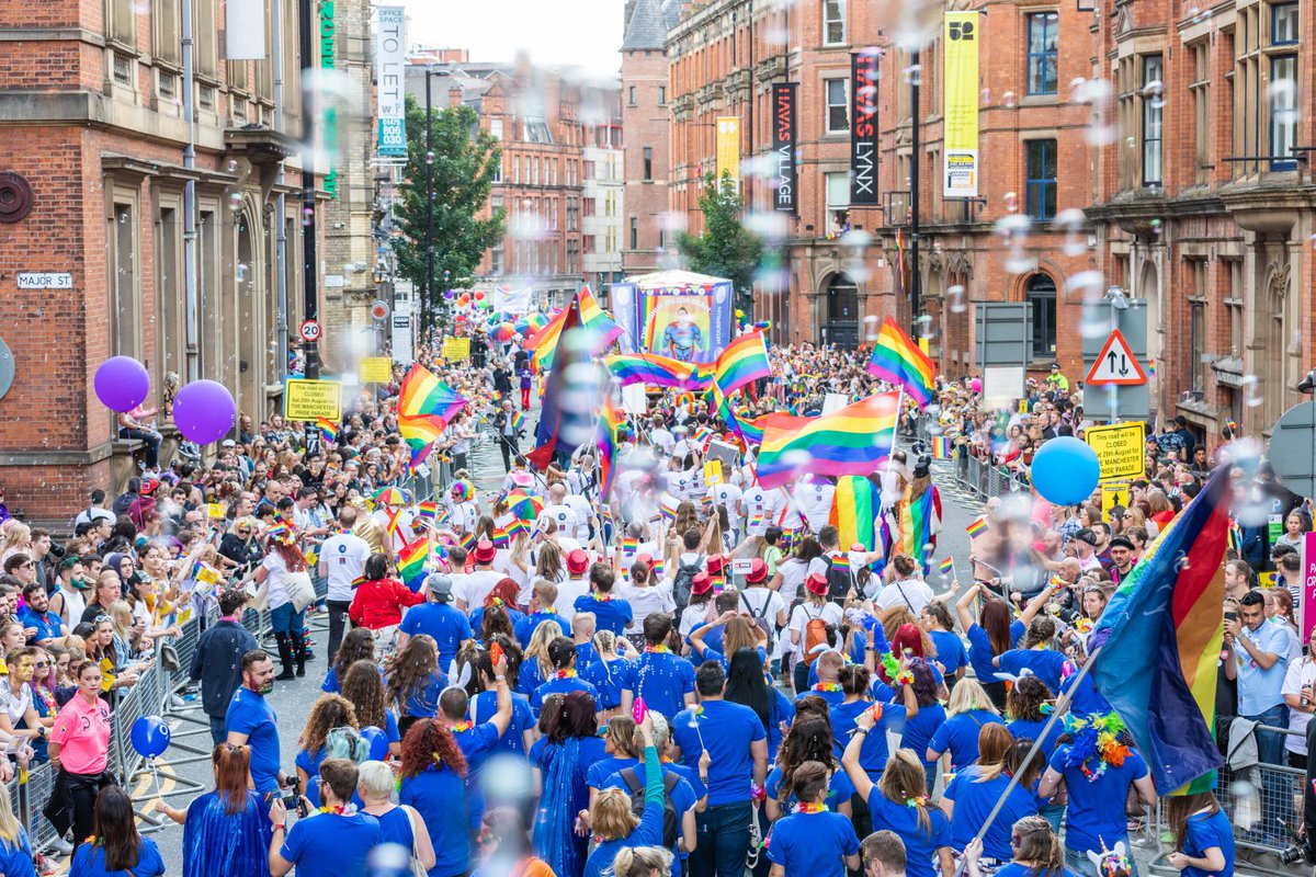 neworder's tweet photo. We would like to wish everyone attending @ManchesterPride this weekend an amazing time.
We love you, Manchester! π³οΈβπ #ManchesterPride https://t.co/W5DsQTtSNe