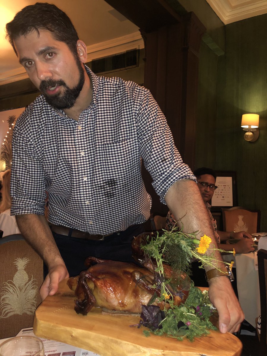 TheEventsDC's tweet photo. What a fun night showing off the best of DC dining with @RAMWdc at The James Beard House! #RAMMYS19 @beardfoundation https://t.co/3lYX1yTwU8