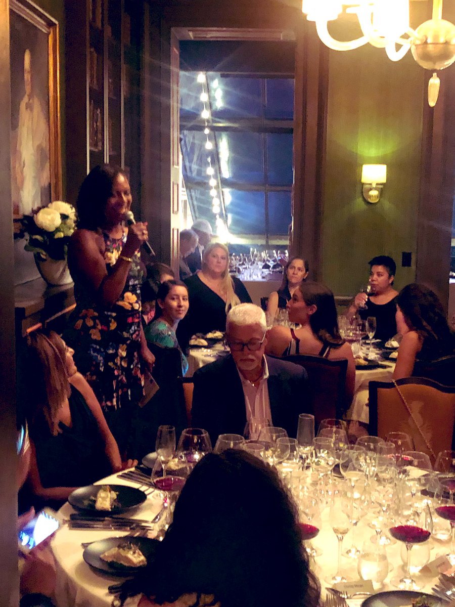 TheEventsDC's tweet photo. What a fun night showing off the best of DC dining with @RAMWdc at The James Beard House! #RAMMYS19 @beardfoundation https://t.co/3lYX1yTwU8