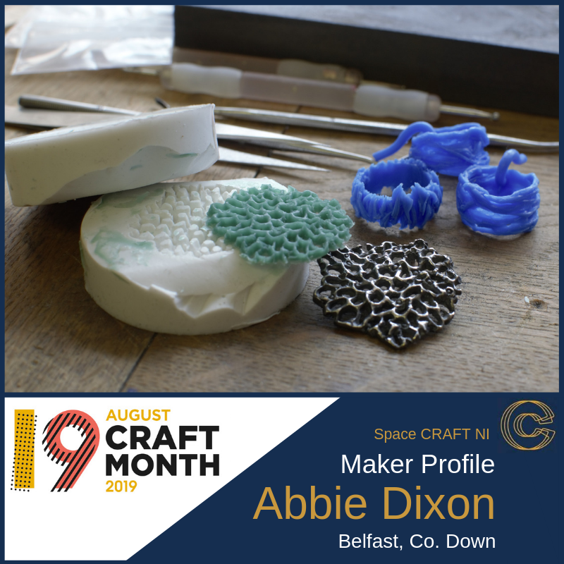 CraftNIGallery's tweet photo. As a Silversmith and Jewellery artist, Abbie Dixon’s process of making profile explores her striking, semi abstract compositions, which are hand carved in from her home in Belfast, Co. Down:
https://t.co/sJ8fYdj6gc
#augcraft #craftni https://t.co/QVffowHdms