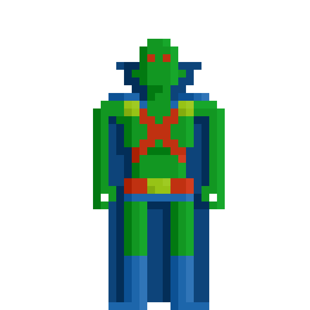 pixelheroespro's tweet photo. Martian Manhunter
#martianmanhunter #PixelHeroes #jonnjonzz #DC #comics #superhero #detectivemarciano #JosephSamachson #joecerta #pixelart #pixelartist #pixel #fanart #illustration #digitalillustration #retro #jla https://t.co/ItMHxoK9KR