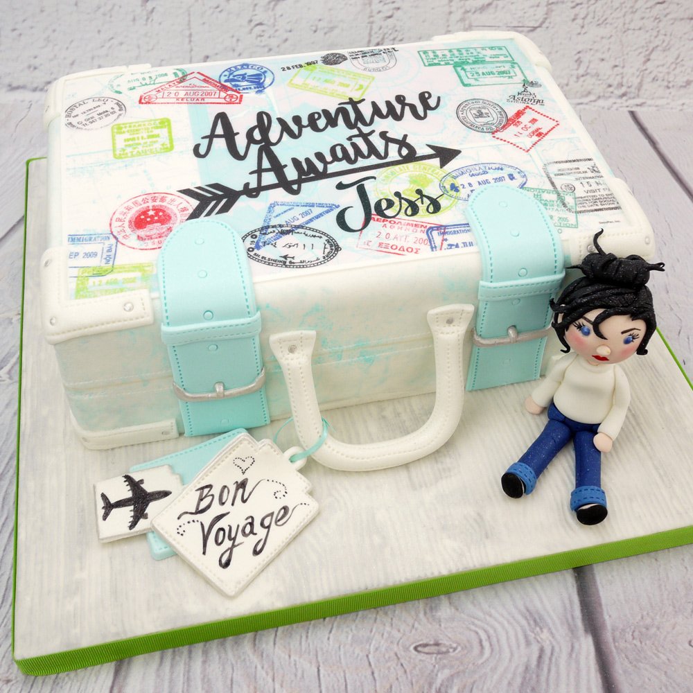CakeCraftWorld's tweet photo. Learn how to make this fantastic suitcase cake and model, perfect for someone who loves to travel #suitcasecake #WednesdayWisdom https://t.co/Zbao8sUnk2 https://t.co/dXKv2M9scS