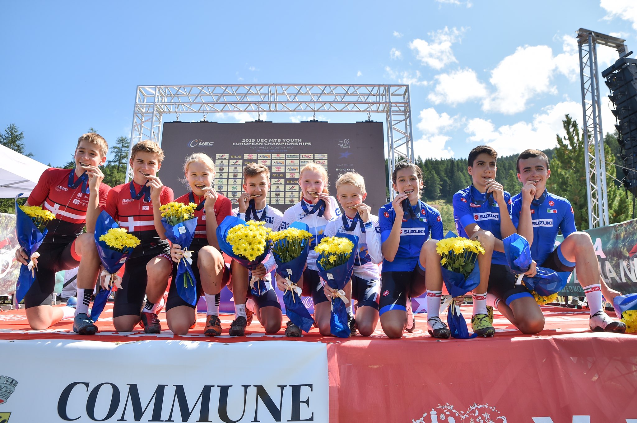UEC_cycling on Twitter: "#EuroMTBYouth19 #Pila U15 Team Relay: 🥇 Norway  🇳🇴 🥈 Denmark 🇩🇰 🥉 Italy 🇮🇹 Full results 👉🏻  https://t.co/DDGgzif2h2 https://t.co/Za4Q2miyv1" / Twitter