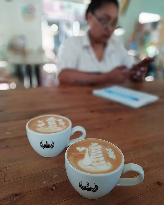 Let's focus on coffee @startup_village_amsterdam #nothingelsematter #coffee #latteart