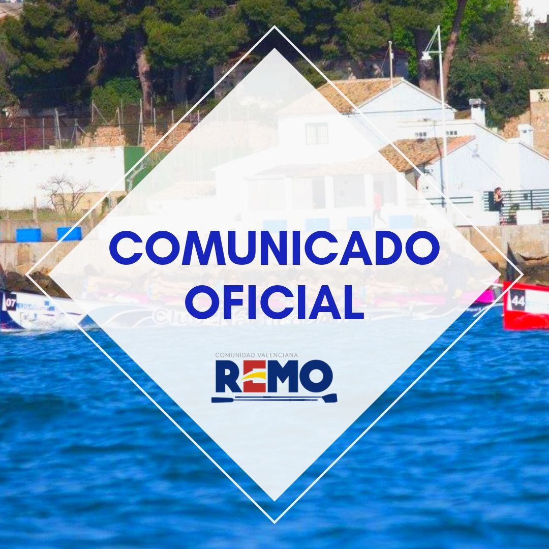 📑COMUNICADO OFICIAL 
⠀⠀⠀⠀⠀⠀⠀⠀⠀
La <a href="/FREMOCV/">Federación de Remo de la Comunitat Valenciana</a> ha realizado un comunicado oficial y solicitud a la <a href="/fed_esp_remo/">Fed.Española de Remo</a> 
⠀⠀⠀⠀⠀⠀⠀⠀⠀
Puedes verlo aquí 👇👇
bit.ly/2NqjhuP