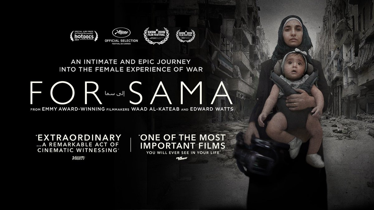 Resultado de imagen de For Sama (Waad Al-Kateab, Edward Watts) BFI