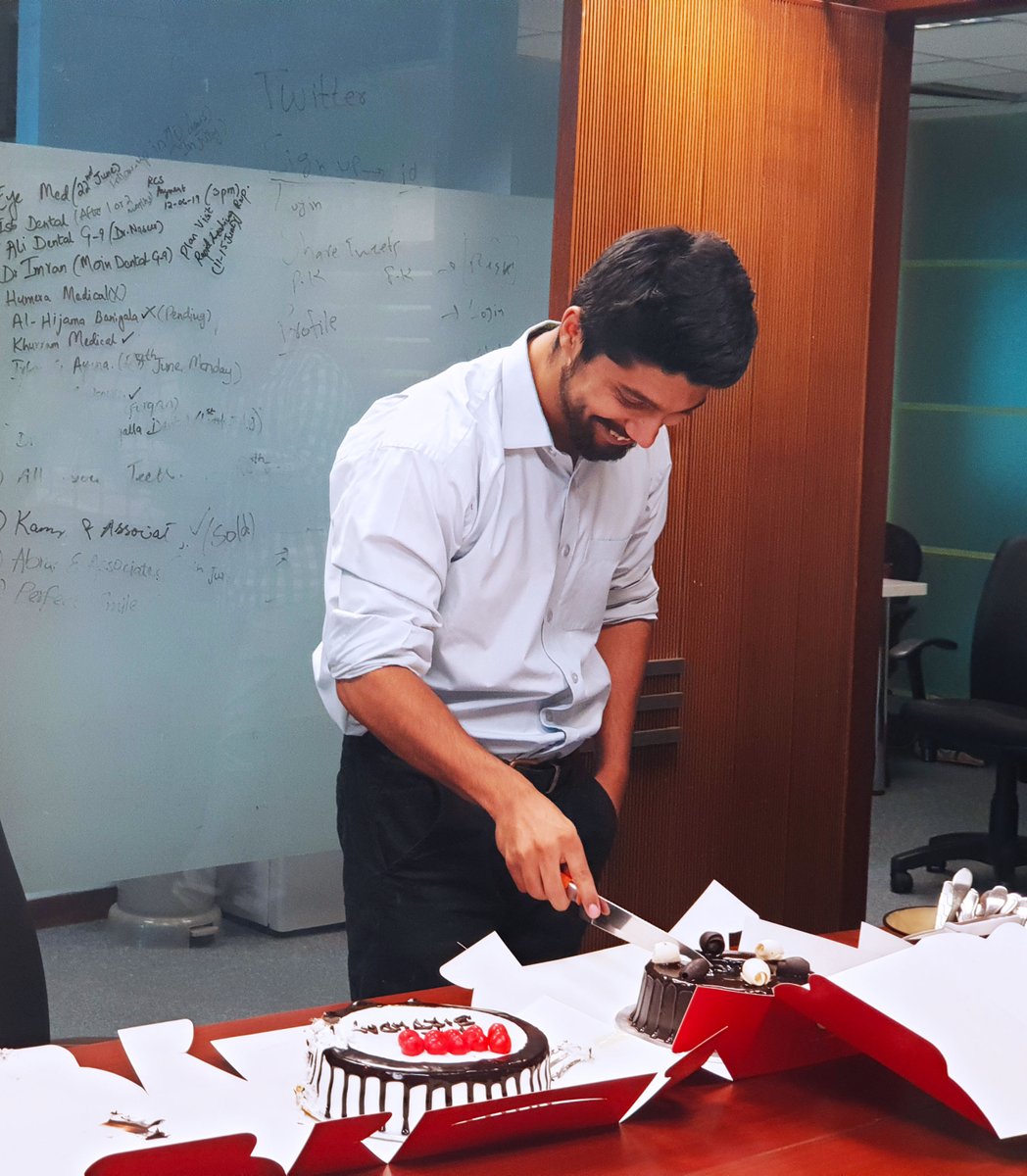 Aurora__Sol's tweet photo. The happy moments of birthday celebration of @Khizer, one of Aurora's new employee in July! We love to celebrate what makes our employees happy! https://t.co/VqU6tPIhMp