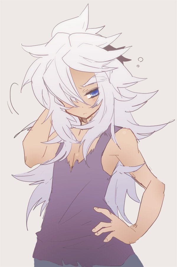 fuel_by_a_booze's tweet photo. Seem Rouga woke up and slightly dizzed bit same time he scratched his back of the head's thick long hair
"I guess good morning to everyone?"
#OpenRP #MVRP #storydrivenrp https://t.co/8IAQJMFLD3