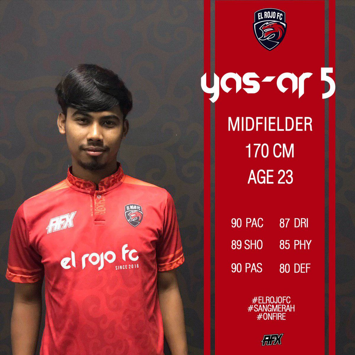 El_RojoFc's tweet photo. Pemain-pemain El Rojo FC musim 2019/2020.
--
El Rojo's players for 2019/2020 season.

#SangMerah #OnFire https://t.co/jIHjaRJQr0