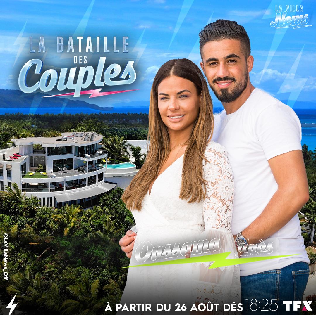 #LaBatailleDesCouples2 ⚡️

<a href="/ines_leeeee/">inesstimable</a>  et <a href="/oussamapekinex2/">Oussama offf</a> sont en couple depuis quatre mois, c'est le "bébé couple" de l'aventure mais ils comptent bien prouver aux autres candidats qu'ils sont extrêmement complices. 💚

📺 Retrouvez <a href="/LaVilla_TFX/">La Villa TFX</a> le 26 août dès 18h25 sur <a href="/tfx/">TFX</a>