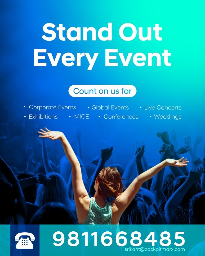 Cockpit07458859's tweet photo. Remember us for all your event requirements.

#Cockpit #Eventmanagementcompany #eventplanning #eventplannersdelhi https://t.co/HOpM2b5vS5