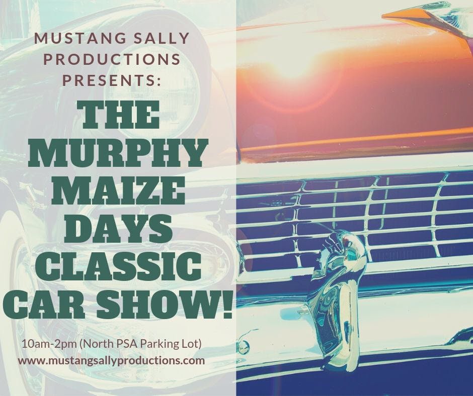 MaizeDays's tweet photo. We're looking forward to this year's car show at Murphy Maize Days! The Car Show will be from 10am - 2pm Saturday, September 28, 2019 at the North PSA Parking lot! https://t.co/fD1EtqPpHM https://t.co/lmwkYoWJHS