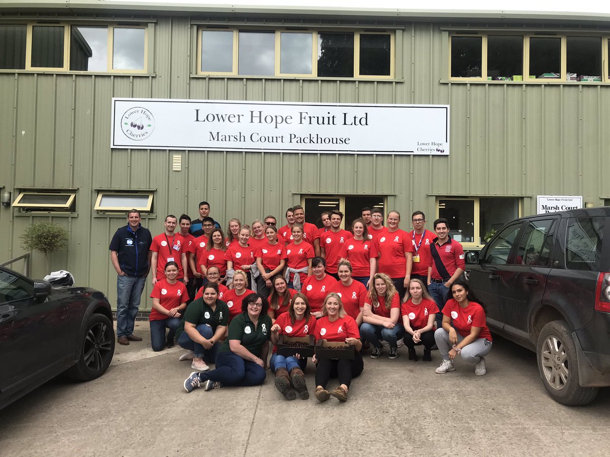 englishcherries's tweet photo. Today we had a visit from Rural Youth Europe with @NFYFC to have a look round the farm and the Packhouse! #yfc #youngfarmers #europe #europeanrally https://t.co/ZBjXdCIedi