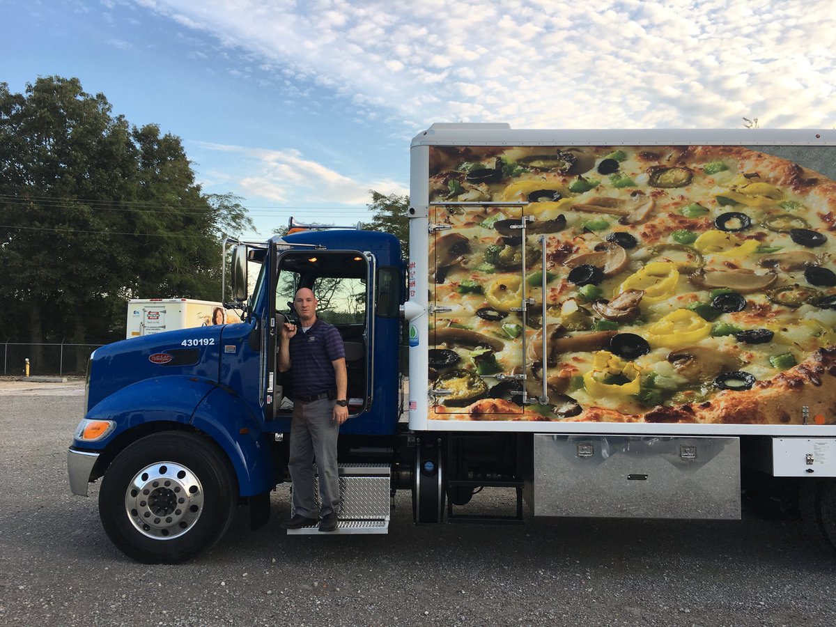 MikeSummers870's tweet photo. ⁦@TBHCDelivers⁩ Shawn Anderson heading out with a brand new Peterbuilt! He’s one excited dude! https://t.co/SGeu2bw5d7