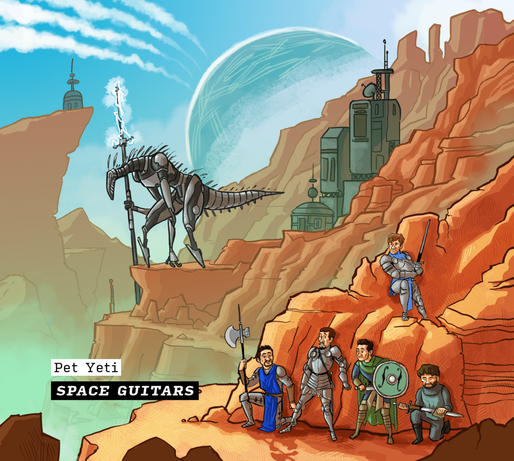 ukbluegrass's tweet photo. Here's our review of Space Guitars, the debut album from Pet Yeti @PetYetiBand https://t.co/46bvm3AfTM https://t.co/DAKiKaCZAE