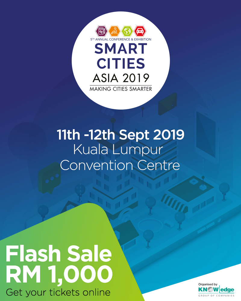 SmartCitiesAsia's tweet photo. Don't miss out on the flash sale offer for Smart Cities Asia 2019 Conference &amp; Exhibition.

Buy tickets online via: https://t.co/Tpa8ZNuytp 
#smartcitiesasia #sca #kgc #knowledgegroup #knowledgegroupofcompanies https://t.co/4LRtzWKY71