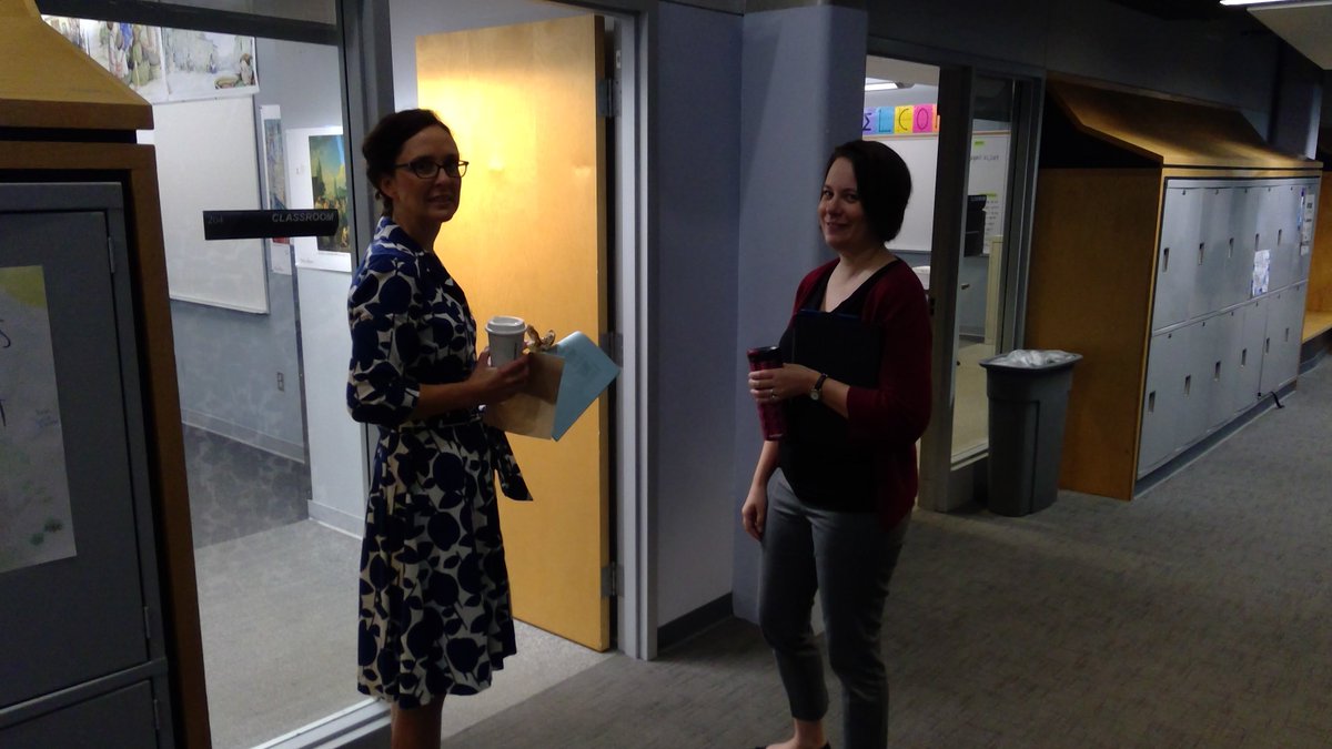 Jmeb96's tweet photo. It's here -- the first day of school at @CountryDay! Thanks to Student Council for the coffee & donuts! #ccdsfirstday #WeAreCountryDay https://t.co/Viv2XGRsKm