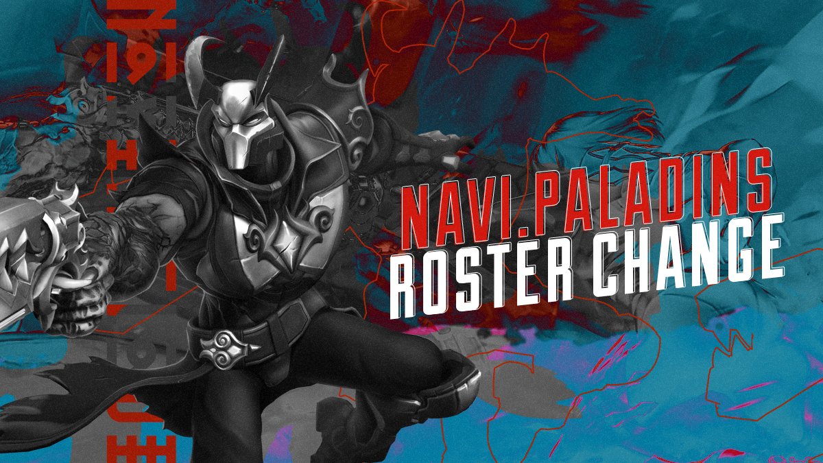 Paladins roster update! <a href="/creativs2/">Creativs</a> leaves the team upon his own request and @NinuKuki would step in to replace him. 

📰: navi.gg/en/read/text/4…
#navination #Paladins