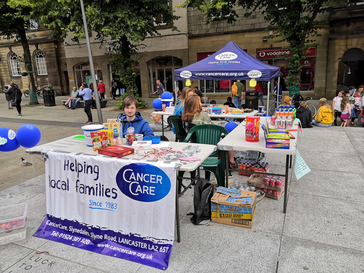 InspiraAliceJW's tweet photo. Another great social action project today at Market Square, raising money for @CancerCareLocal 🎉 #NCSLancashire @inspiraforlife https://t.co/LzSZZFYgdE