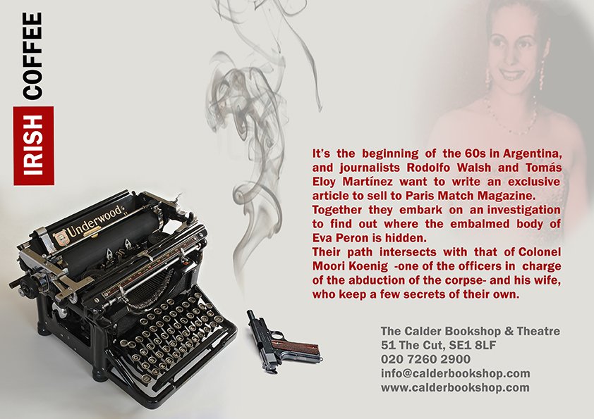 Come and watch our new play Irish Coffee! Playing Oct 10 - Nov 3 every Thurs - Sun eve at 7:30pm. Tickets available here! offwestend.com/index.php/play…