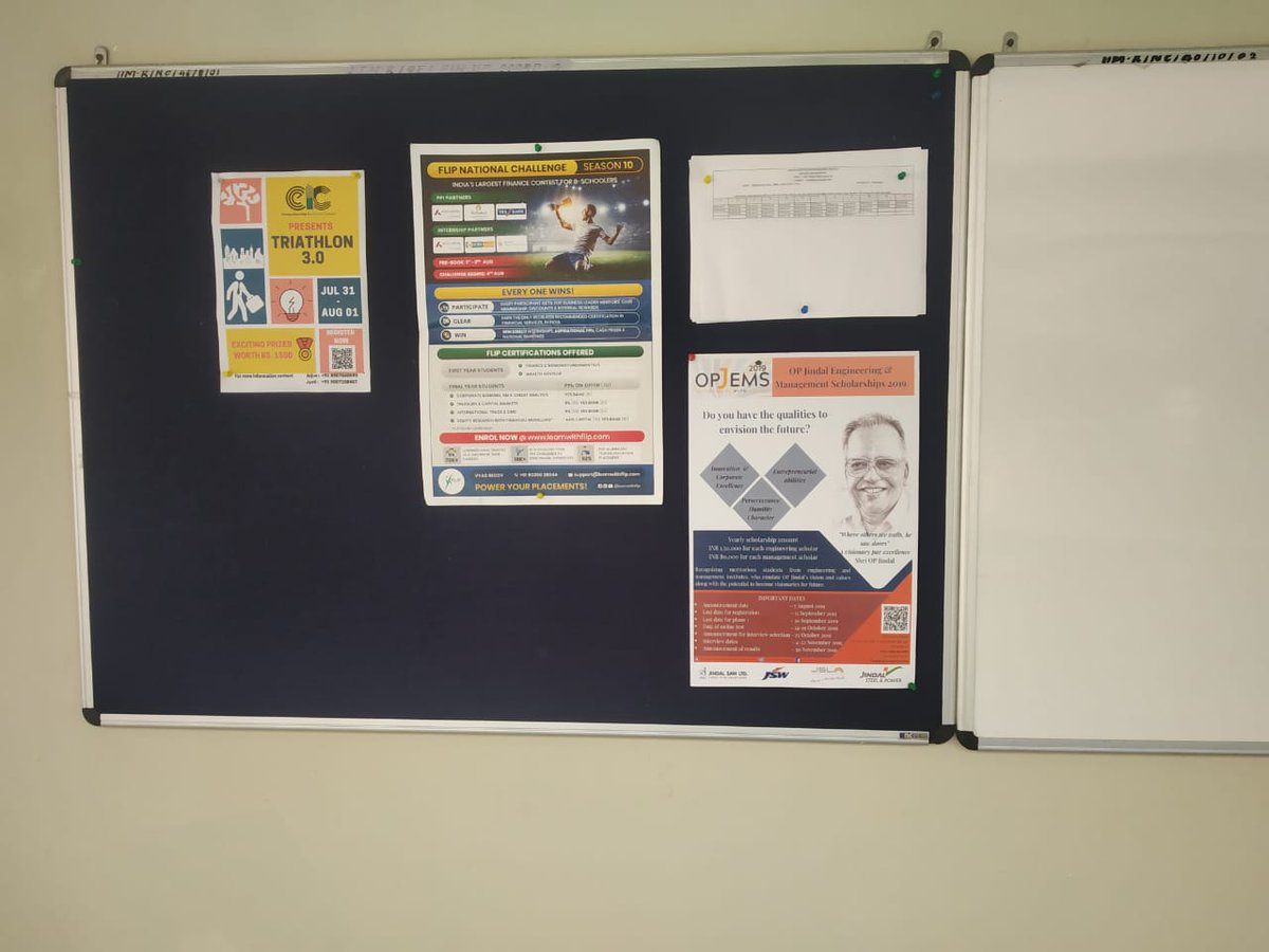 OPJEMS's tweet photo. OPJEMS 2019 Launched in Delhi/NCR colleges.
#FMS
#iiftdelhi
#iitdelhi
#mdigurgaon
#iimrohtak
#jgbs

Will get launched in other colleges soon. https://t.co/r7af7WTxs9