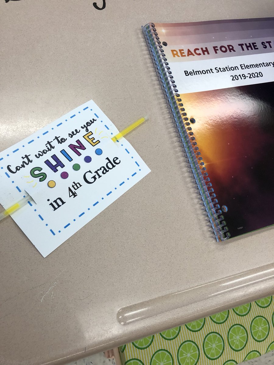 Back to School Night was a huge success last night, now I can’t wait to meet my 4th graders in t-minus 30 minutes! #backtoschoolnight #OpenHouse <a href="/BSTElementary/">Belmont Station</a>