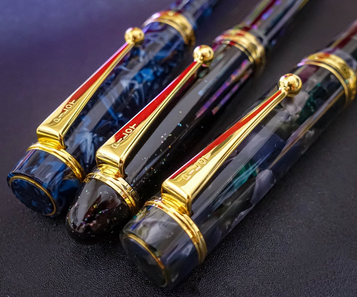 seiboku_pen's tweet photo. 美しい＆美しい
#パイロット万年筆
#customle
#custom743 https://t.co/3CzvfQuVrO