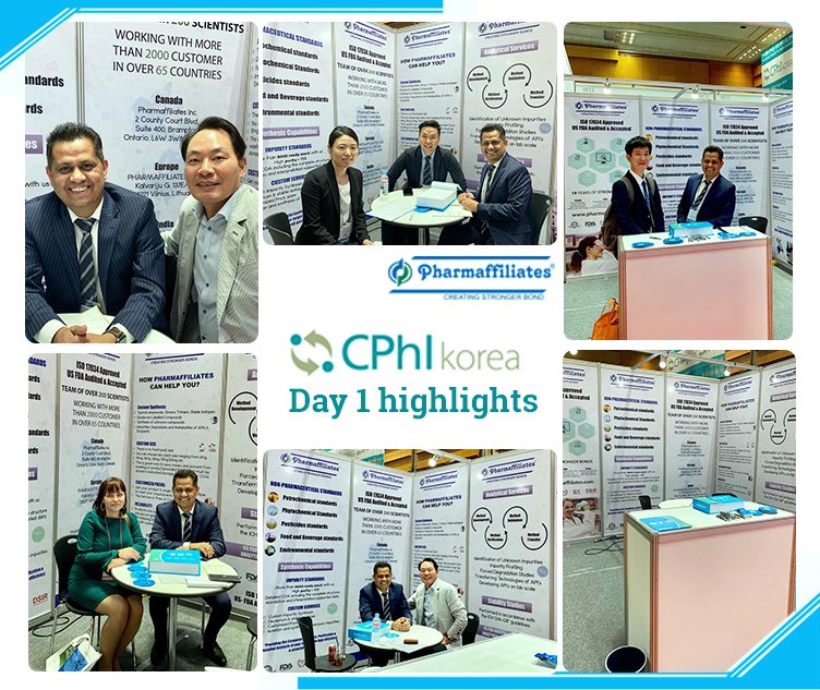 PharmaPasl's tweet photo. CPHI Korea Day 1 highlights 
#CHPI #CPHIkorea #korea #Pharmaffiliates https://t.co/z5vI6eqxBu