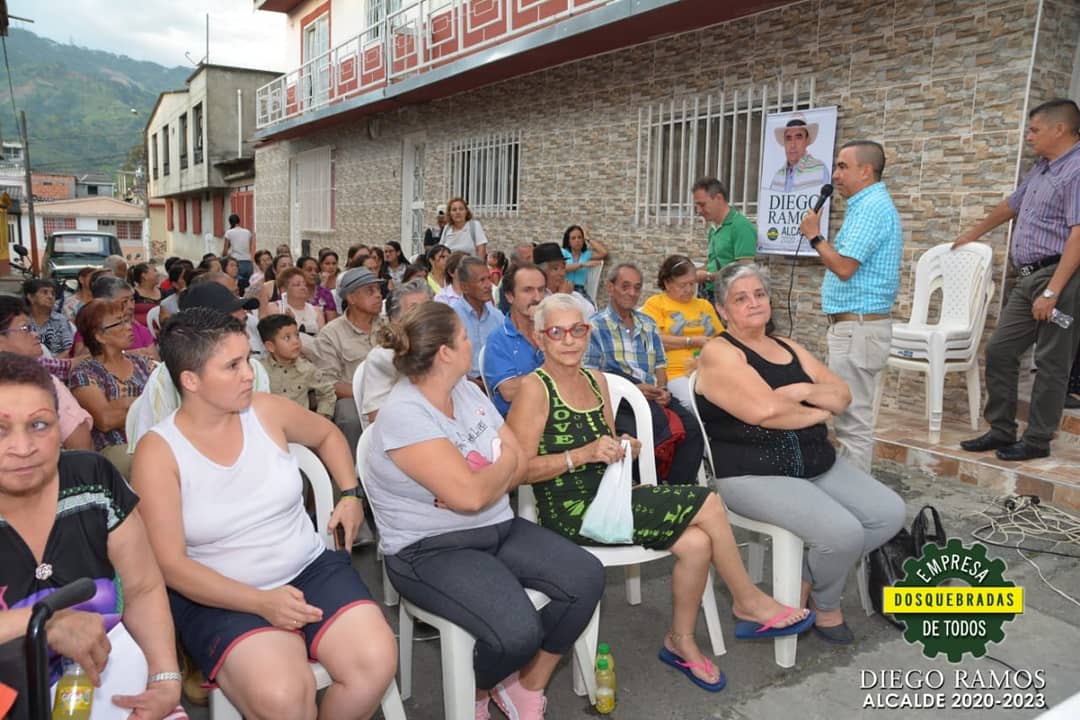 Seguimos visitando todas las comunidades, socializando nuestras propuestas de ciudad, propuestas aterrizadas que van atraer soluciones para nuestro Municipio.

DIEGO RAMOS ALCALDE 2020-2023

Dosquebradas Empresa de Todos