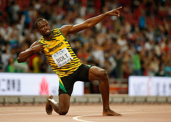 Happy birthday to the fastest man ever Usain Bolt big up. 