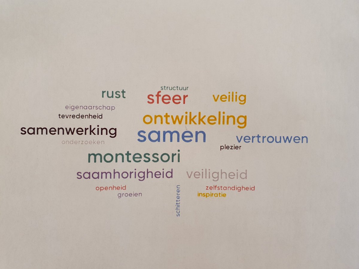 Met deze kernwaarden in ons achterhoofd gaan we komend schooljaar aan de slag #studiedag <a href="/mkcdeamstel/">MKC de Amstel</a> @StStaij