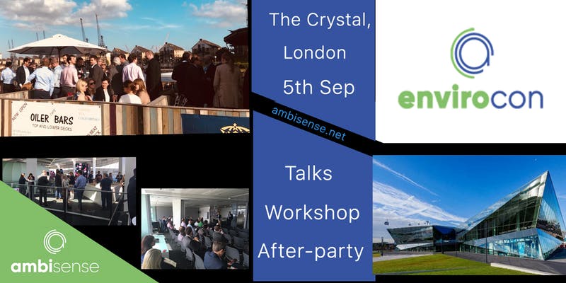 i2Analytical's tweet photo. We are delighted to be one of the sponsors at this years' Envirocon @ambisense_ltd at The Crystal, London on the 5th September. We hope to see you there! #environmental #conference #envirocon https://t.co/zkDdiIVJbK