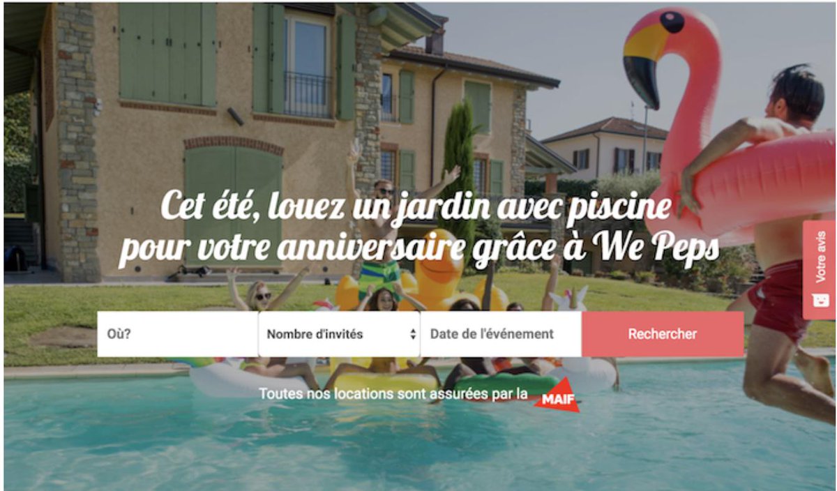 A l'heure de l'économie collaborative, We Peps révolutionne l'événement chez l'habitant.

ideal-investisseur.fr/famille/we-pep…
#experiencewepeps #leveedefond