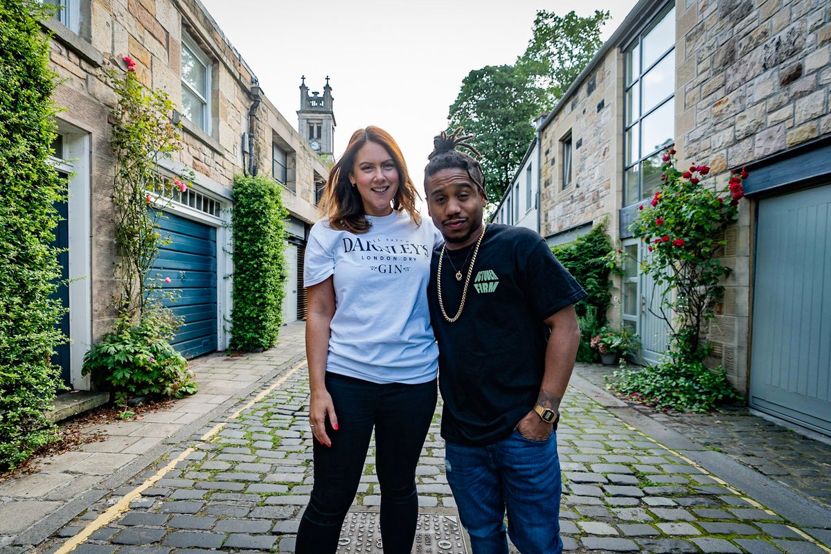 DarnleysGin's tweet photo. ‘Darnley's Gin:Edinburgh Festival Flavour' short films launches tomorrow on YouTube with US hip hop dancer Virgil Gadson. Tune in as we interview #EdFringe2019 performers in our Darnley’s Taxi giving you an #edfestflavour of the city in August #edfest #SYTYCD #abdc #scotland #gin https://t.co/xHcHuDJDEh