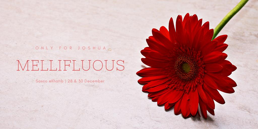 MellifluousHJS's tweet photo. MELLIFLUOUS
πΈπΈπΈ
more details coming soon, do watch this space!
you can also visit our event website for updates at https://t.co/mICrabwX7n
#MellifluousHJS https://t.co/raVKk58Vdi