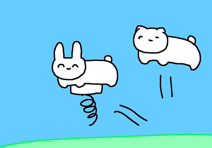 ウサギチャン #まいにちネコチャン 