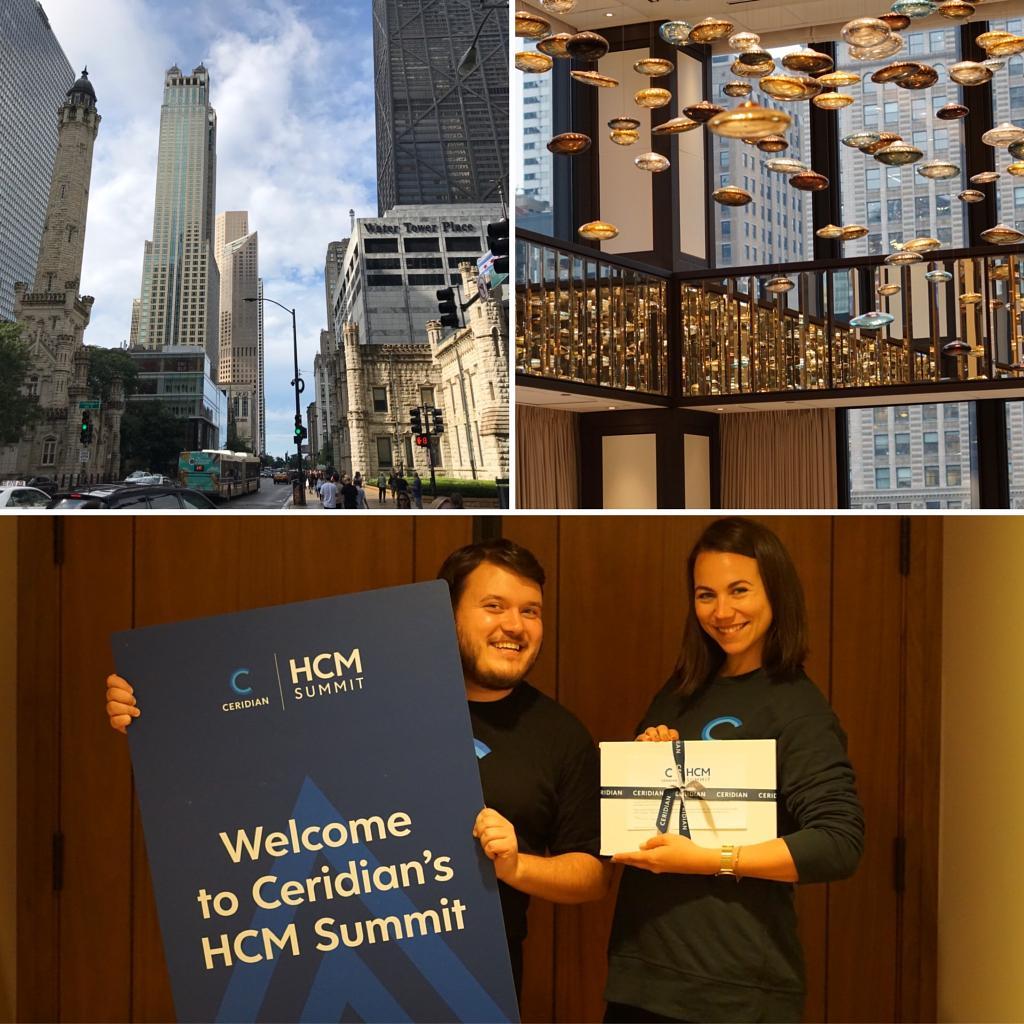 Hello Windy City! Team Ceridian is here and excited for our Chicago #HCMExecSummit. Looking forward to seeing all attendees tomorrow for an engaging few days of networking, learning, and connecting with our customers and executives. #MakesWorkLifeBetter