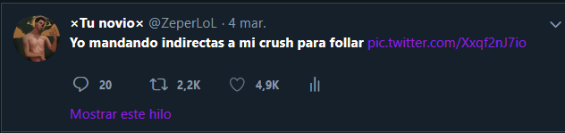 Ivi Chikito A Twitter Yo Mandando Indirectas A Mi Crush Para