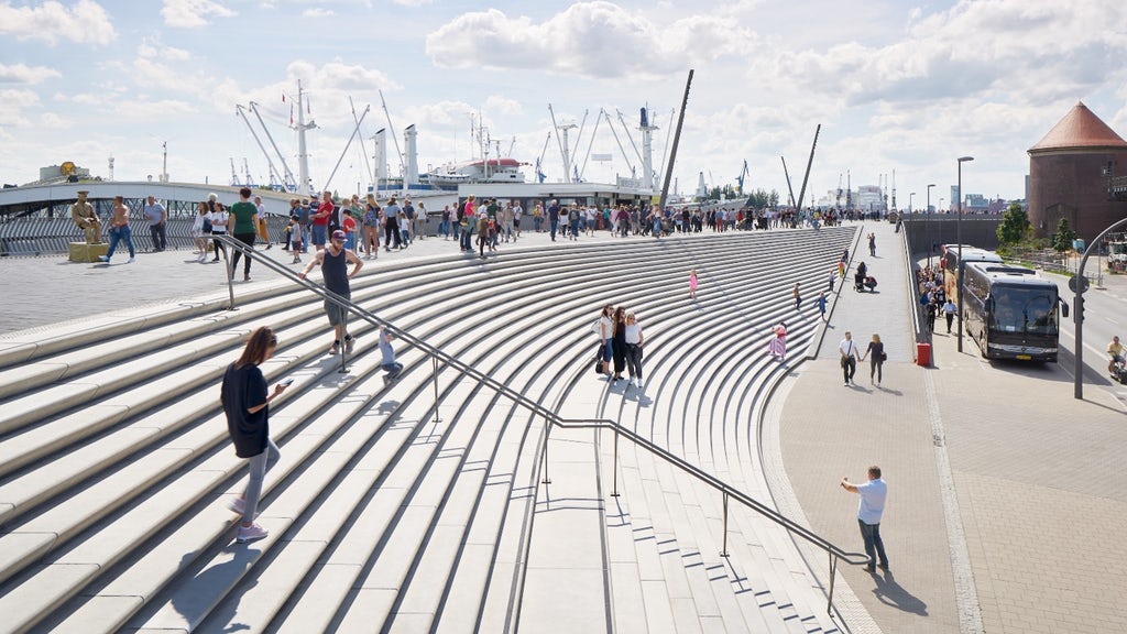 gizmag's tweet photo. Zaha Hadid Architects adds signature style to German flood defenses - https://t.co/w3RINGlD3j https://t.co/bN0gJCqSsR