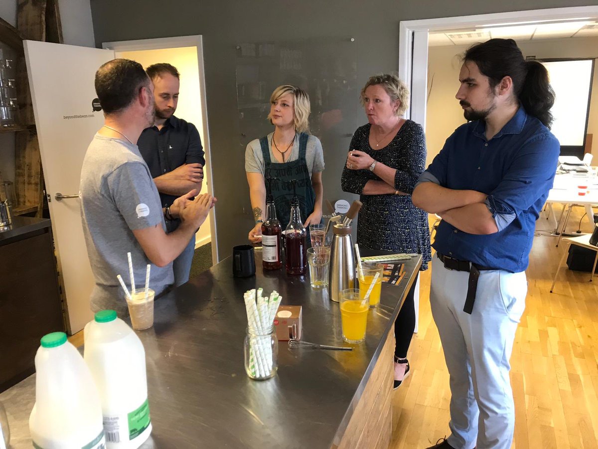 BeyondtheBean's tweet image. Great turn out at our #BTBootcamp today! Kicking off in Bristol with some nitro coffee ☕️ 👍