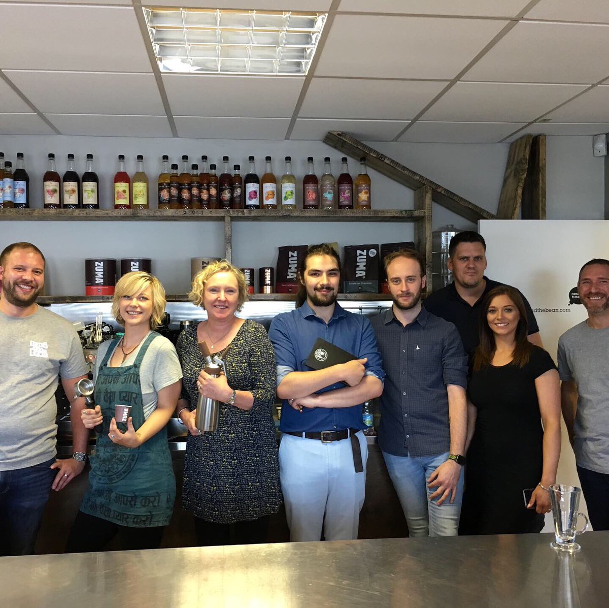 BeyondtheBean's tweet image. Great turn out at our #BTBootcamp today! Kicking off in Bristol with some nitro coffee ☕️ 👍