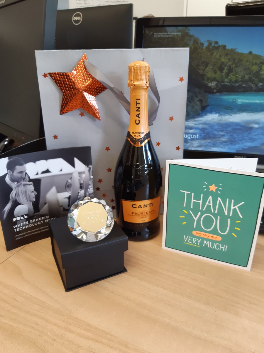 VirginiaGirtz's tweet photo. Thanks @ThePullAgency for my Transformative award! Feeling very loved 😊 #culture #bestcompany #worklife https://t.co/8gXPXjAJdN