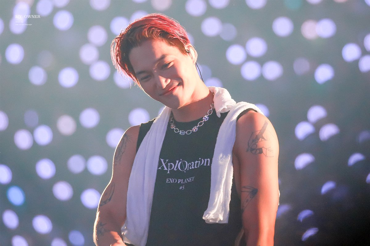 MYOWNERKAI's tweet photo. 190727 

다정한 종인이 보시고
다들 행복한 꿈(=종인이 꿈) 꾸세요 :) 🧸

#카이 #KAI #엑소카이 @weareoneEXO https://t.co/JvTVFscj3a