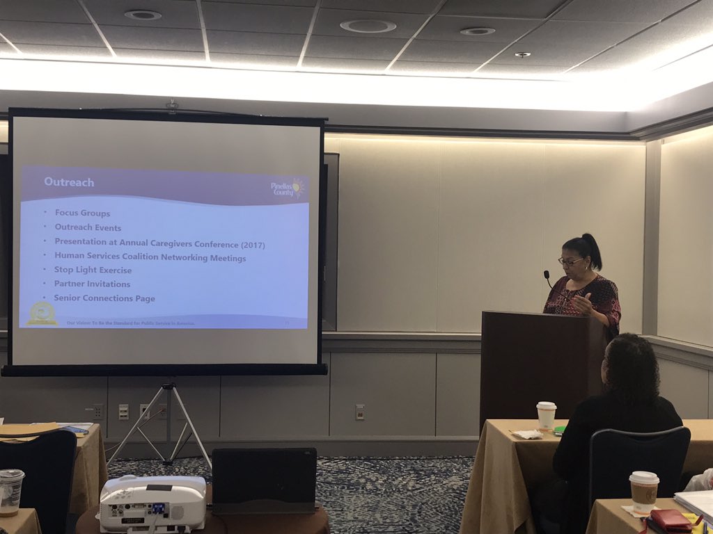 laurastreed's tweet photo. Day 3 of #FCOA19 off to a great start hearing about local government collaboration with #AgeFriendly @PinellasCoNews @StPeteFL @AARPFL @AARPLivable @elderaffairs https://t.co/0OlBzHFNGl