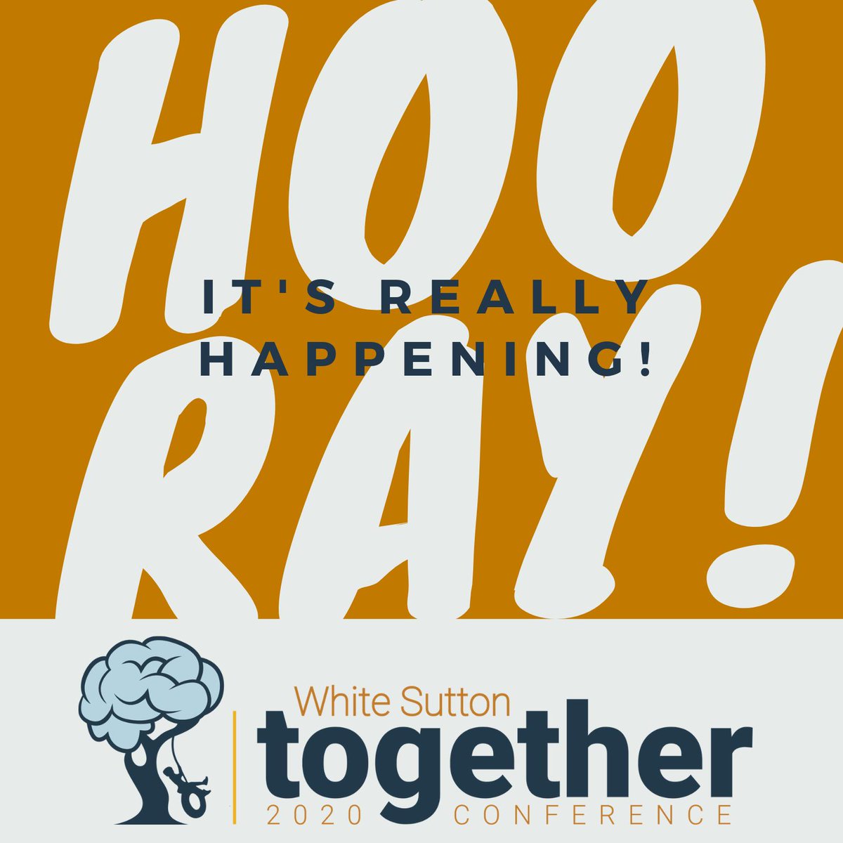 WhiteSuttonFdn's tweet photo. We know many were disappointed that the 2019 #WhiteSuttonSyndrome conference didn't happen. Exciting news: it IS happening in 2020! The first annual #WhiteSuttonTogether conference is a go! Stay tuned for details soon, including the dates and location. #community #event #2020 https://t.co/rXs8wxj56c