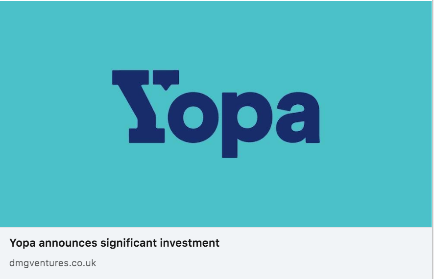 DMGTplc's tweet photo. .@dmg_ventures is pleased to announce that they have participated in Yopa Property's latest £16 million funding round.

Yopa has also appointed former Countrywide CEO, Director of Rightmove and Zoopla, Grenville Turner, as its new Chairman. 

Read here: https://t.co/JMZ0r1KH4Q https://t.co/qNjh4Yl9hR