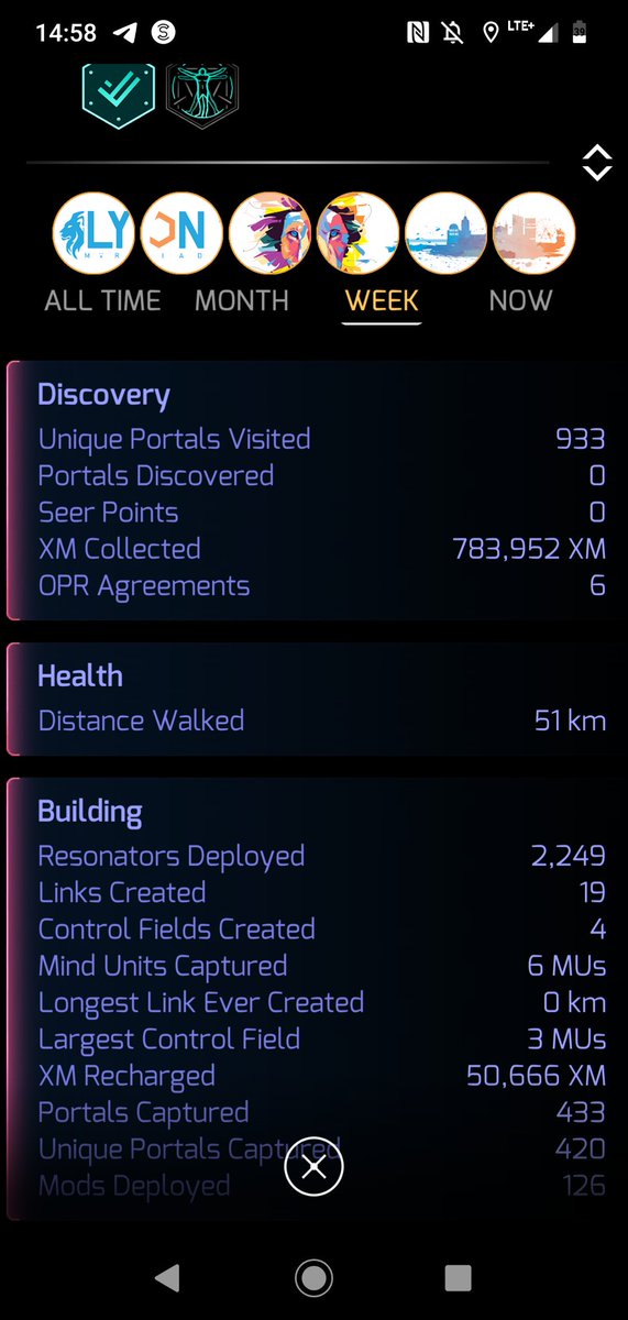 Berndorin's tweet photo. I managed 1000 glyphs #aurora #nemesis #ingress https://t.co/yfsHe8UXku