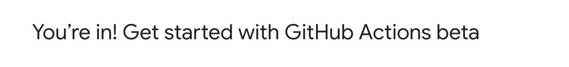 krzKaczor's tweet photo. Today, I got access to GitHub Actions (after waiting for half of a year)! I guess @codechecksio is finally getting GitHub Actions support! 🎉🎉🎉

Thanks, @github, and @natfriedman https://t.co/5W3w1YQipD